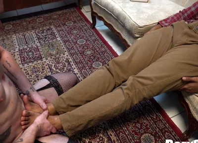 Creepy Foot Angel