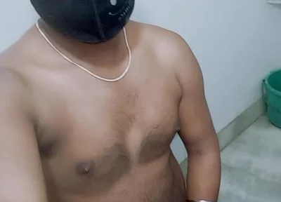 Masturbating