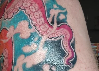 My Octopus Tattoo Is Finished! I Love It!