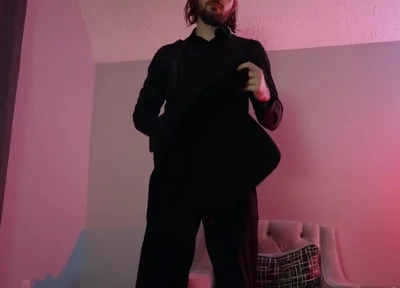 Albino Adonis - Tempting - Fpov Experience - Black Suit & Tie