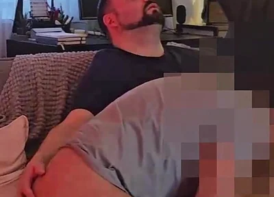 Big Dick Straight Turkish Buddy Get's More Comfortable - Mutual Jerk-off and Blowjob