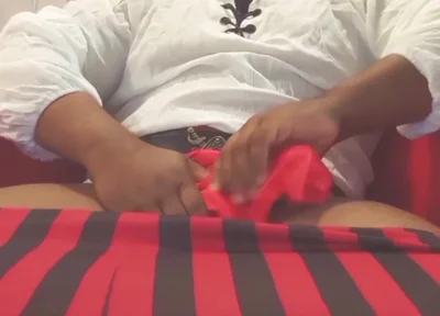 Pirate Cosplayer Jerks off!