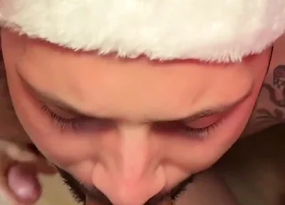 Christmas Gangbang: 3 Massive Cocks, 1 Hungry Hole (part 1)