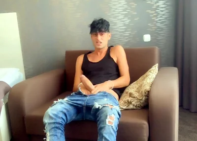 I Will Jerk off and Cum but You Not to Deserve to See Me Cum - Cum to the Sink From Behind