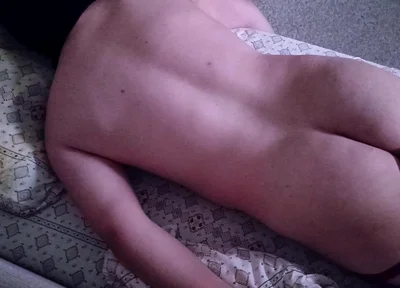 I'm in Bed, Masturbating My Ass