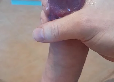 Cumshot lube multiple times young forskin slow