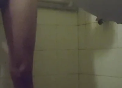 Dirty Twink Boy Takes a Bath, Jerks off and Cums