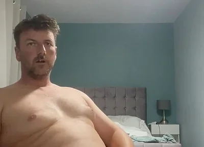 Horny Stepdaddy Wanks and Fingers Arse