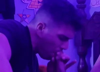 Sucking My Stepfather's Straight Stepson