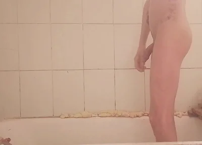 Guy Bathing