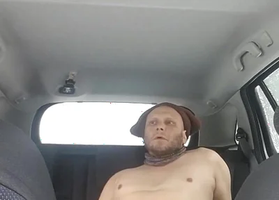 Back Seat of the Car in Parking Slot