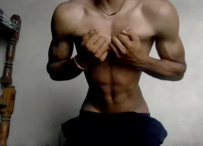 A Teen Boy Showing His Sexy Body