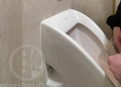 Caught the Guy Pissing in the Next Urinal