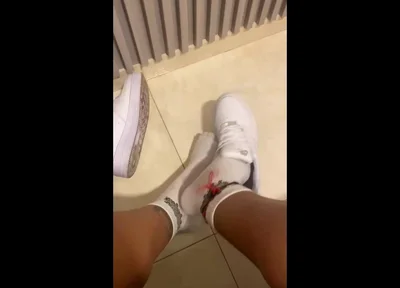 Walking Through the City of Cartagena and Then You Sit Down to Adore My Big Feet as I Deserve