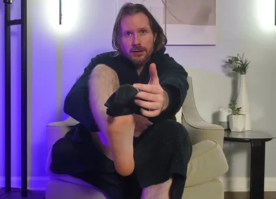 Adonis Slow Sensual Foot Tease