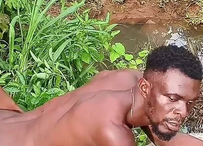 Ebony Ran for His Life After a Merciless Hard Jungle Fuck