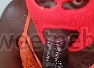 Teddy Bear Fucked Me with His Thick Black Dick, Even When There Light Out