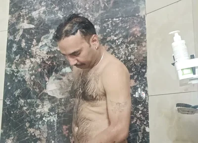Indian Desi Man Sex and Show Shower Shoe and Masterbation