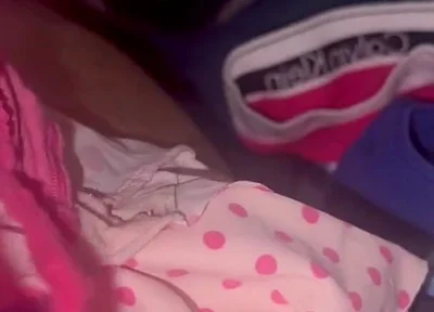 Lazy in Bed Wearing Panties.