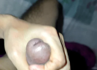 Bottom Masturbation with Huge Cumshot