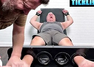 Huge Bear Paws Tease And Torment Matts Ticklish Body Mercilessly