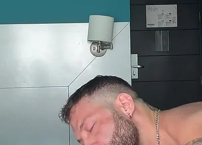 Muscle Bottom Takes Big White Monster Cock Deep