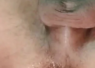 Gay Huge Ass Gape with Homemade Dildo
