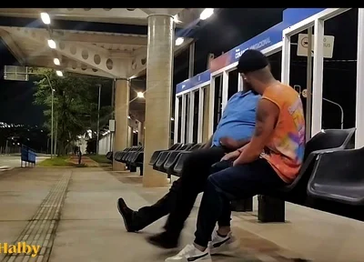 I Sucked the Driver's Dick While Waiting for the Bus.