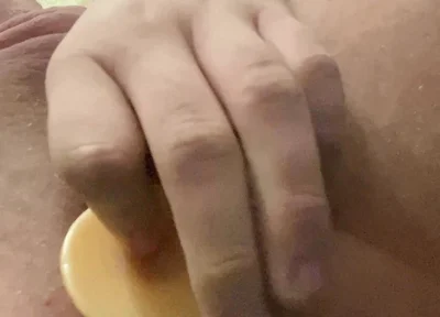 Male Anal Masturbation with a Rubber Penis and Vibrator