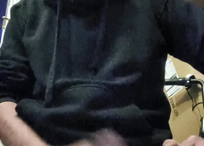 Wanking My Big Hard Dick and Smoking While Edging