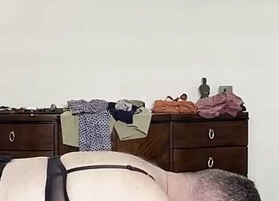 Younger Uses Older in Lingerie