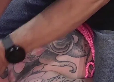 Niki Stuck Tight! Pink Rope & Duct Tape Session