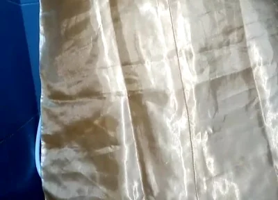 Yellow Longdress Masturbation