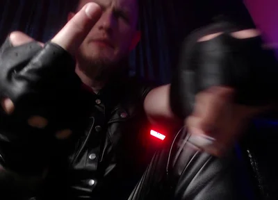 Alpha in Leather - Smoking Domination