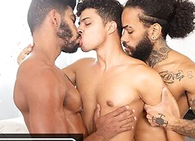 Diego Gets His Hole Pounded Hard By Andy Rodrigues And Gael In An Explosive Threesome