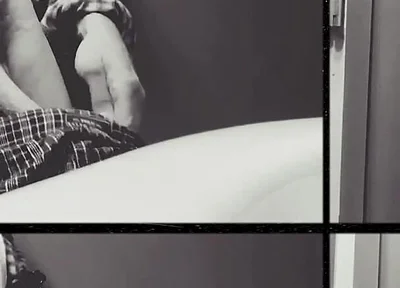 Young Virgin with Huge Cock Touches Herself for the First Time