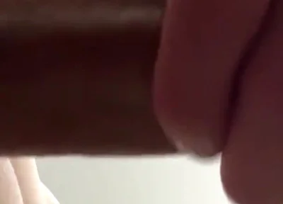 Masturbating