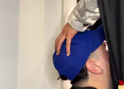 Gloryhole Bro Homie Sucks Big Uncut Cock Glory Hole