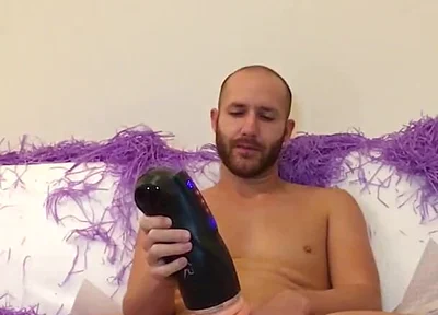 Fleshlight Machine on Couch