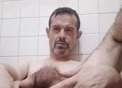 Cute Young Stepdaddy Fingering His Hairy Hole Until Prolapse