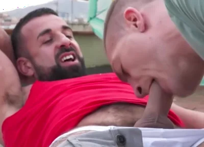 This Painfully Rooftop Anal Session Went So Filthy!