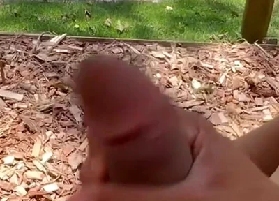 Handjob Outdoors with People Around Looking at Everything That Happened...