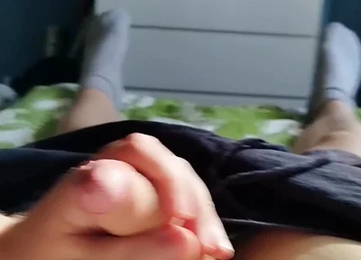 Close up Short Stroking From Hubby