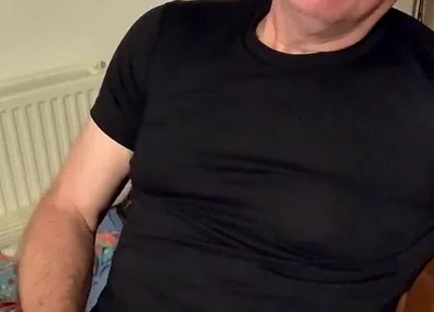 Jerking--off Before Bed at the Table. Nice Ogasm