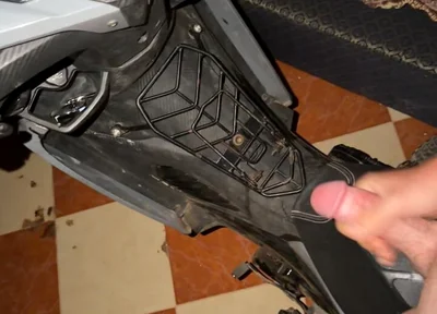 Cum of My Bike