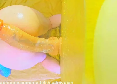 Mega Dildo Rips My Asshole Apart and Analgasm