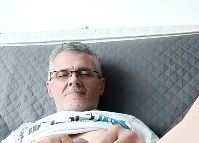Exhibition of a Mature Man in Heat