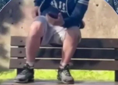 Amateur Boy Lost a Bet and Had to Expose and Touch His Cock in a Park