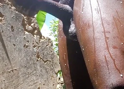 Teenfidelity Sexy Black Man Masturbating with High Intensity to Cum