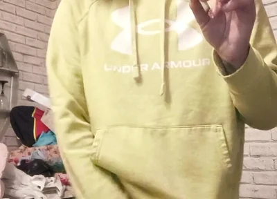 Smoking and Playing with My Big Dick